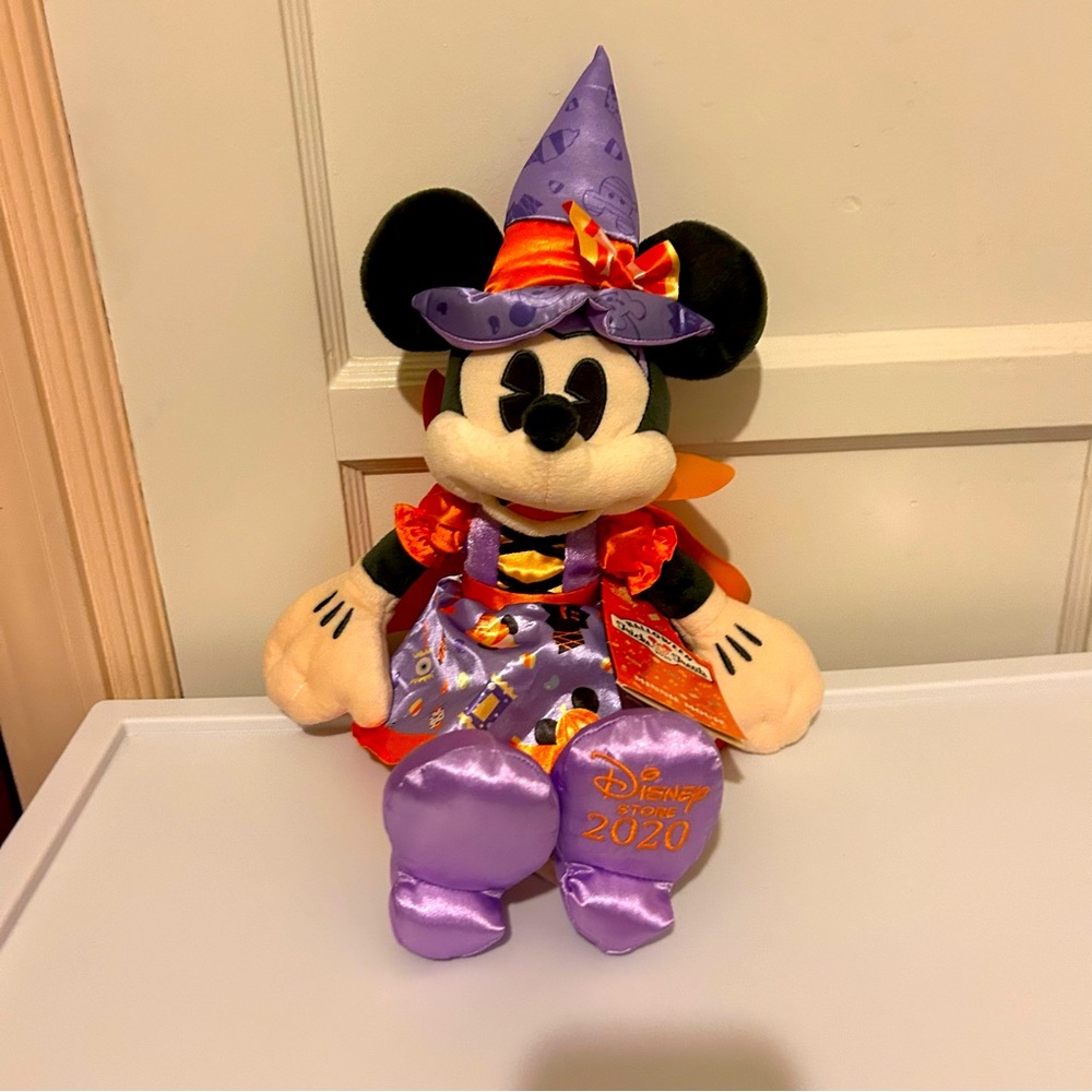 Minnie Mouse Witch Disney Halloween Plush